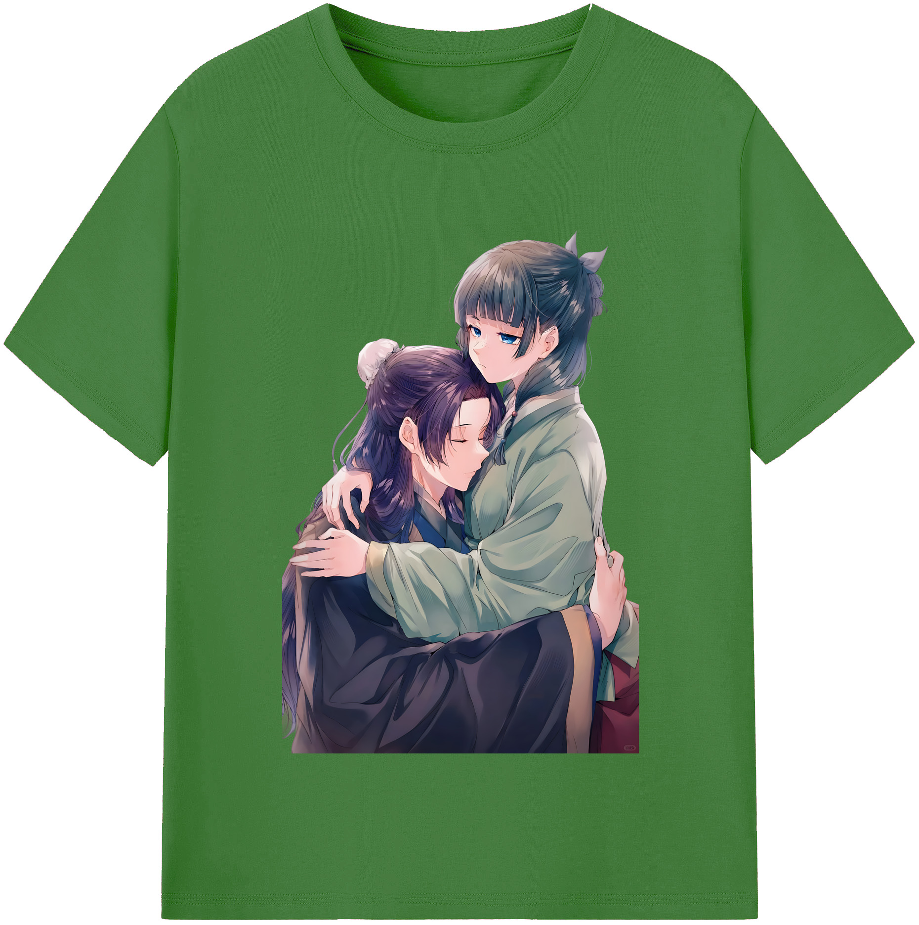 （画像用） 薬屋のひとりごと The Apothecary Diaries レディースカジュアルプリントTシャツ（綿100％）